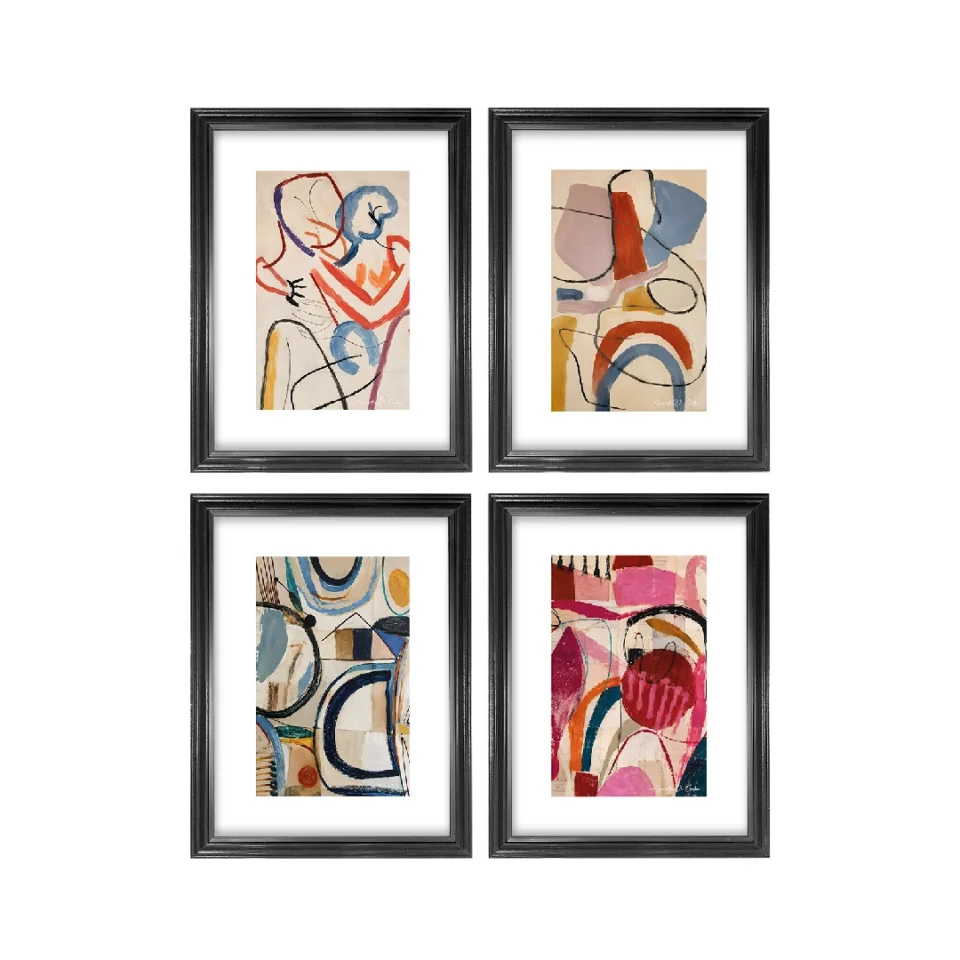 GICLEE COULEUR SET 4